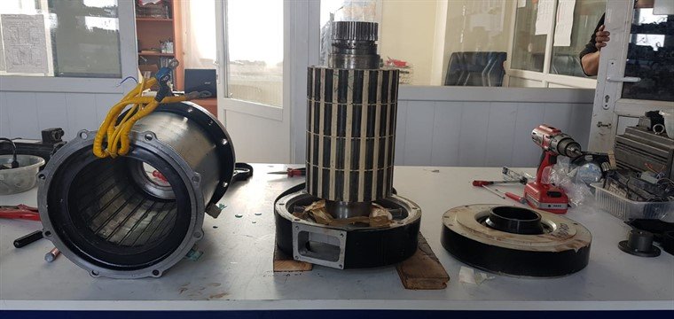 AMK Servo Motor Onarımları Tamamlanıp Müşterimize Teslim Edilmiştir.