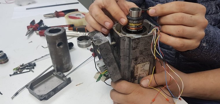 Parker Marka Servo Motor Tamiri,Parker Resolver Tamiri,Makyap Elektronik