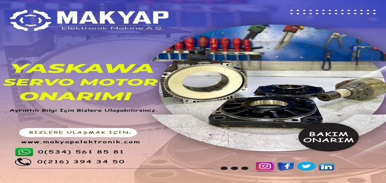 Yaskawa Servo Motor Onarım