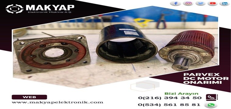 Parvex Dc Motor Onarımı