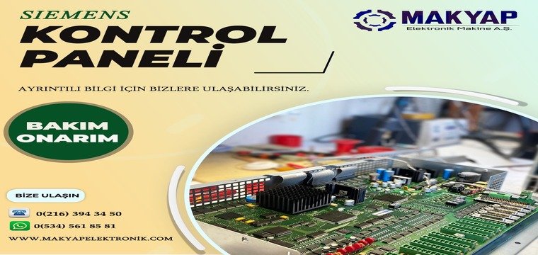 Sıemens Kontrol Panel Bakım Ve Onarım