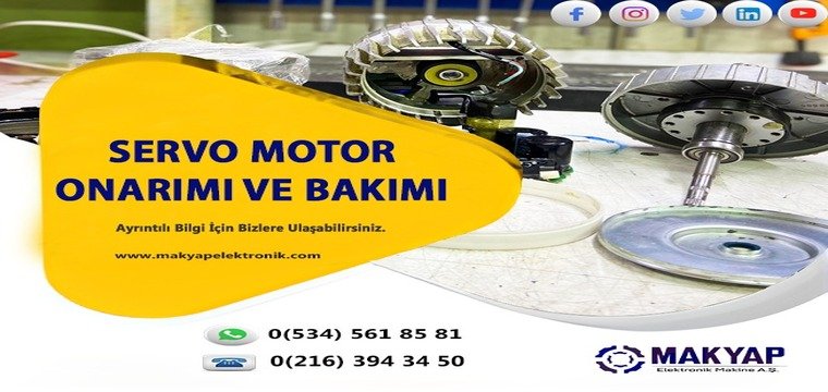 Servo Motor Bakım Ve Onarım Adımları