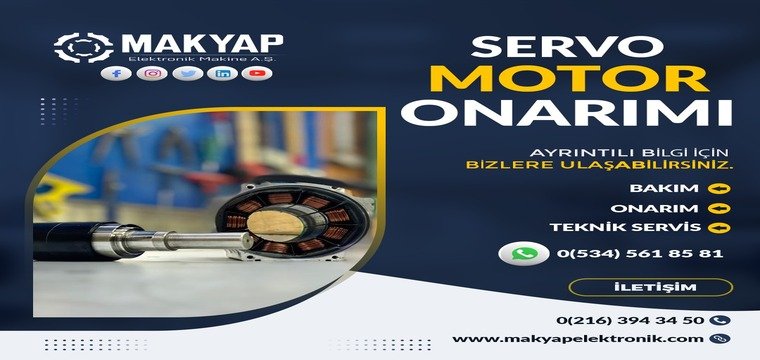 Servo Motor Onarım