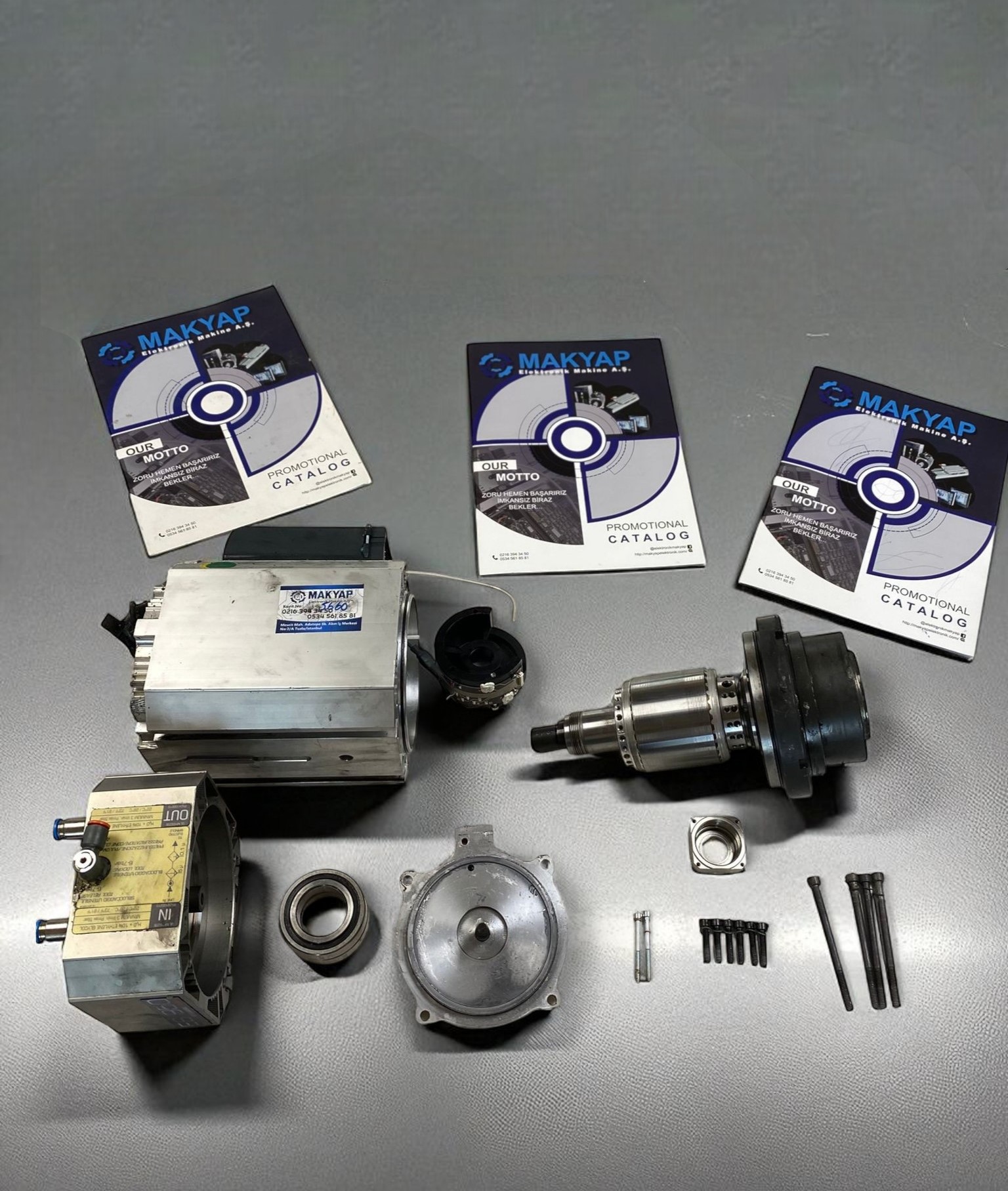 HSD Spindle Motor Onarımı Nasıl Yapılır ?