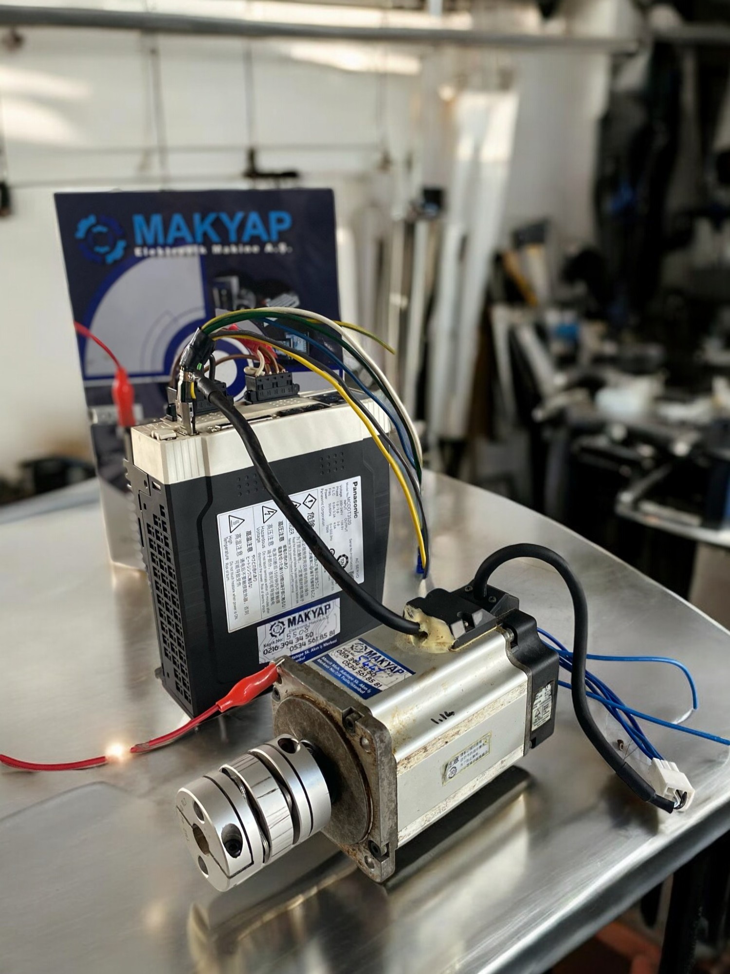 Panasonic Servo Motor ve Sürücü Onarımı