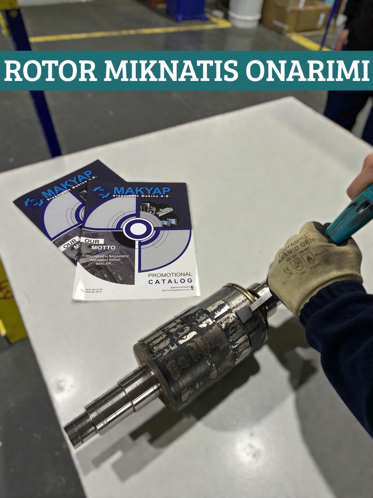 ROTOR MIKNATIS ONARIMI