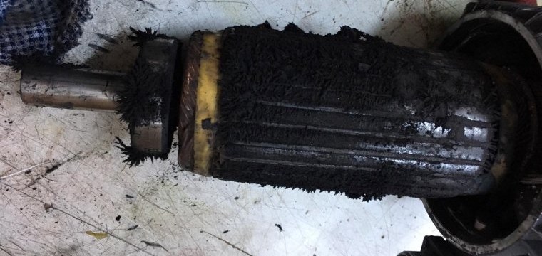 INDRAMAT DC MOTOR TAMİRİ YAPILDI, INDRAMAT DC MOTOR ROTOR YENİLEME