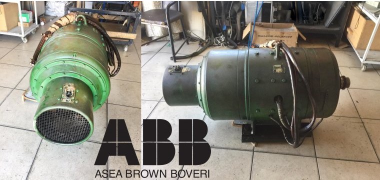 BROWN BOVERİ DC  MOTOR 