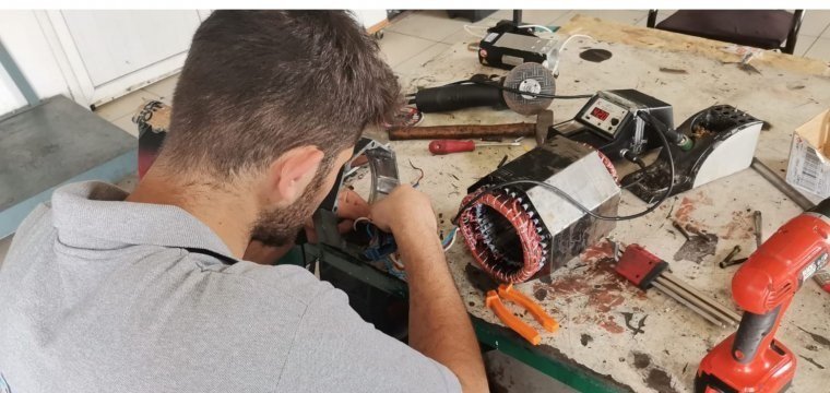 - Servo Motor Tamir Süreci