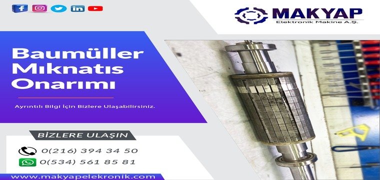 Baumüller Mıknatıs Onarımı