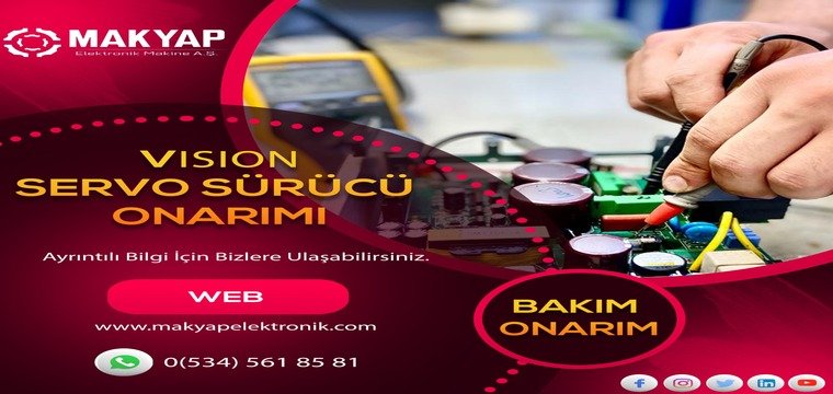 Vısıon Servo Sürücü Onarımı
