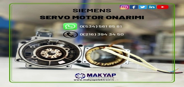 Sıemens Servo Motor Onarımı
