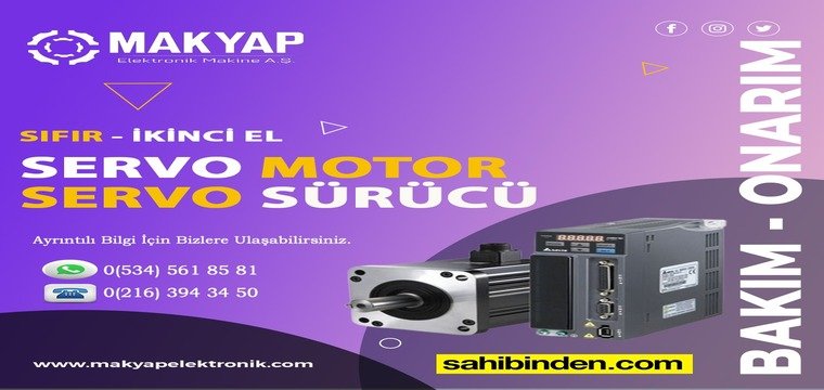 Beckhoff Sıfır İkinci El Servo Motor Ve Servo Sürücü