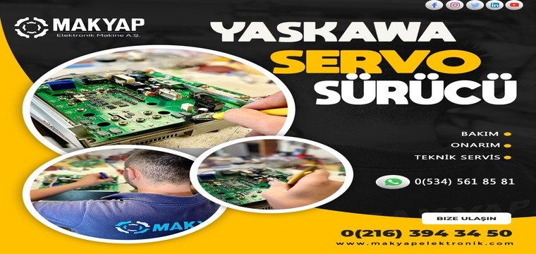 Yaskawa Servo Sürücü Bakım-Onarım 