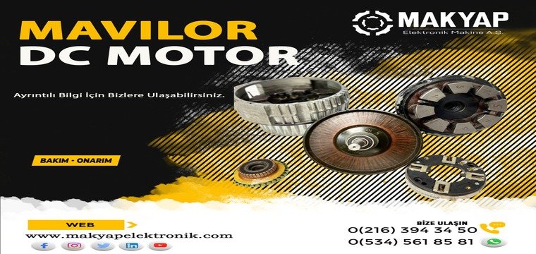 Mavılor DC Motor Bakım Onarım