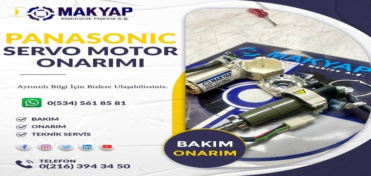 Panasonıc Servo Motor Onarımı Hakkında Bilgiler