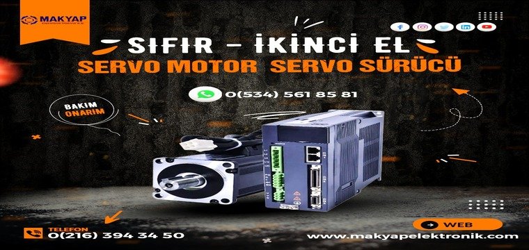 Servo Motor ve Servo Sürücü